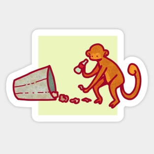 Monke business (alt) Sticker